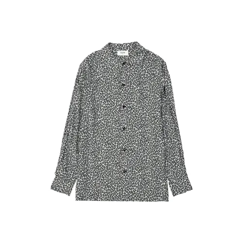 CELINE Черный Белый Мужская Рубашка