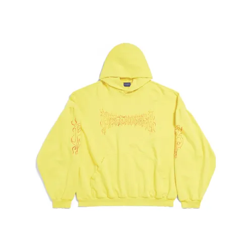 BALENCIAGA Желтые Унисекс Свитшоты