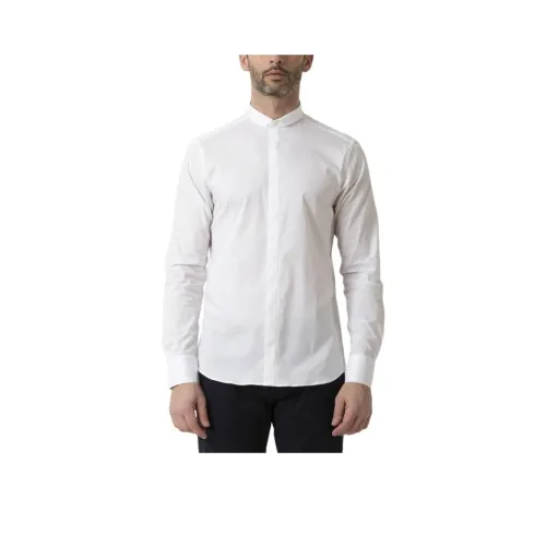 PAOLO PECORA MILANO Рубашка Мужская Белая