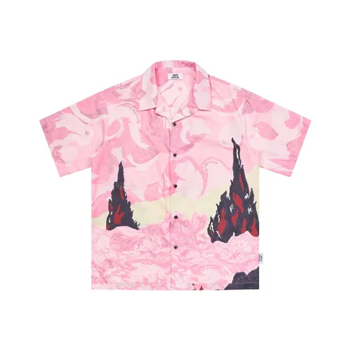 EMPTY REFERENCE Рубашка Унисекс Розовый