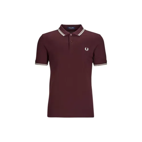 FRED PERRY Red Men's Polo