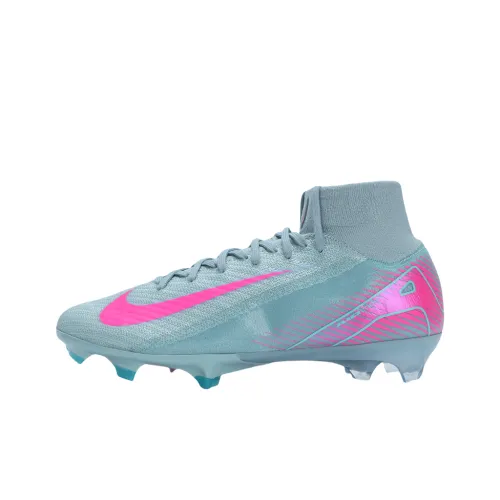 Nike Mercurial Superfly 10 Elite Футбольные бутсы Высокие Топы Синий Розовый Мужской