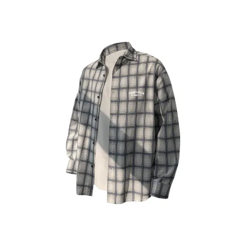 Paddy Julia Белая Унисекс Рубашка