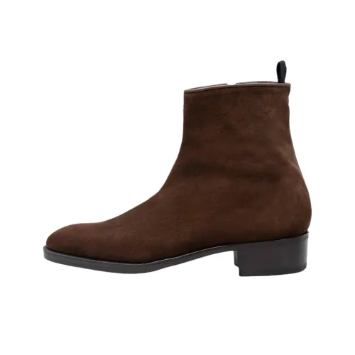 JOHN LOBB Freddi Botильоны 4CM Мужской Коричневый