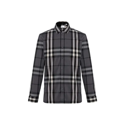 Burberry Мужские Черные Рубашки