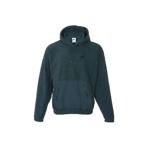 Nike Толстовка Мужская Синяя Зеленая