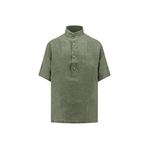 Loro Piana Зеленая Мужская Поло