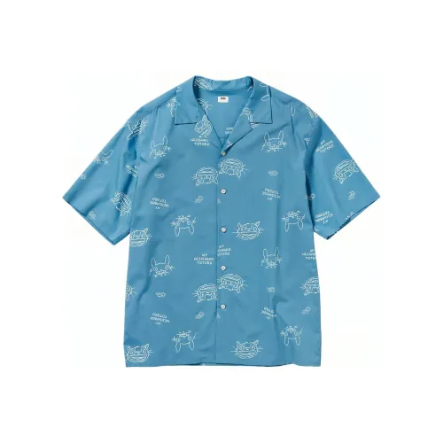 UNIQLO x Ghibli Рубашка Унисекс Розовый Синий