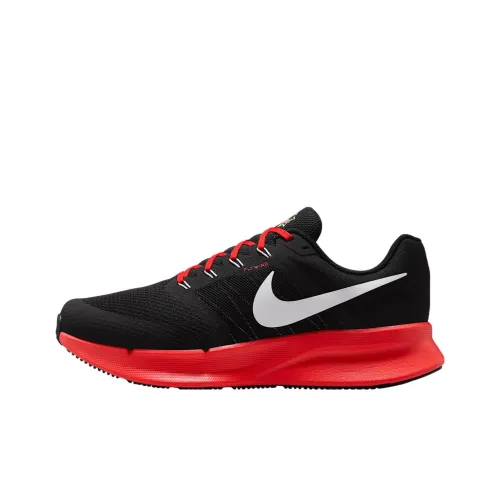 Nike Run Swift 3 Slip-resistant и дышащий низкий топ повседневные беговые кроссовки мужские черные красные