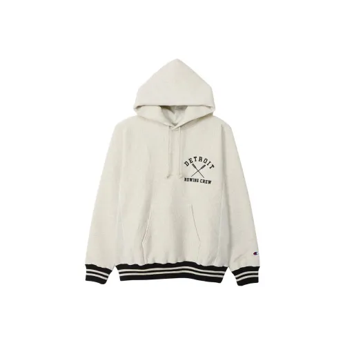 Champion Reverse Weave FW24 Свитшот Унисекс Овсяный Черный