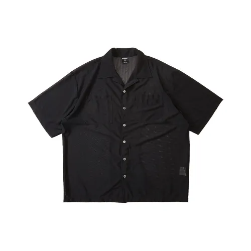 WAYNEXZAVIER Мужские Черные Рубашки