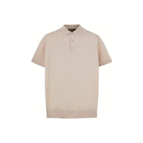 Loro Piana Серый Мужской Поло
