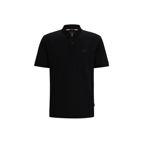 Hugo Boss Мужская черная поло