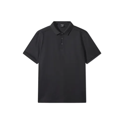 Cabbeen Polo из угольно-черного цвета для мужчин