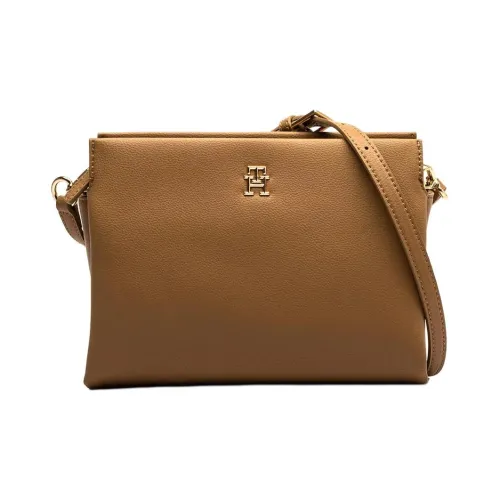Tommy Hilfiger Переработанный материал Один Цена Сумка через плечо Обычный Женский Коричневый