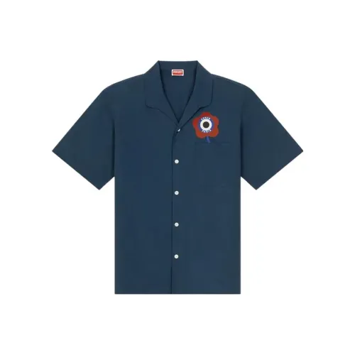 KENZO TARGET Рубашка Мужская Midnight Blue