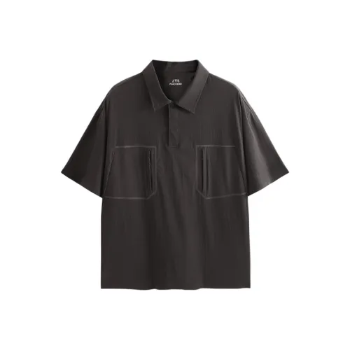 PEACEBIRD MEN Поло Мужское Кофейно-Коричневый 1