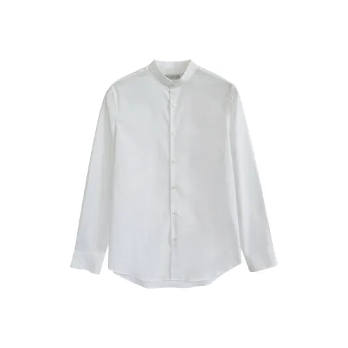 FACECITY Белые Мужские Рубашки