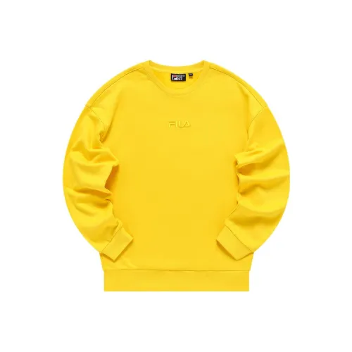 FILA Солнечно-желтый Унисекс Толстовки