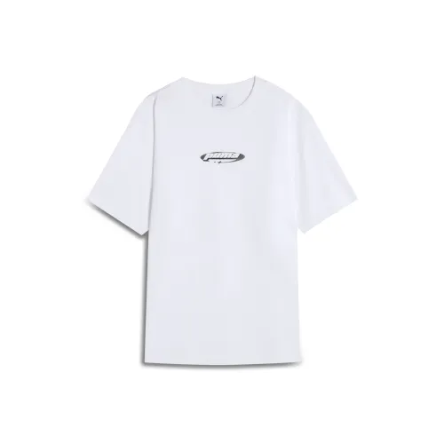 PUMA Graphic SS25 T-Shirt Унисекс Белый 02