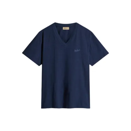 WOOLRICH SS25 T-Shirt Мужской Синий