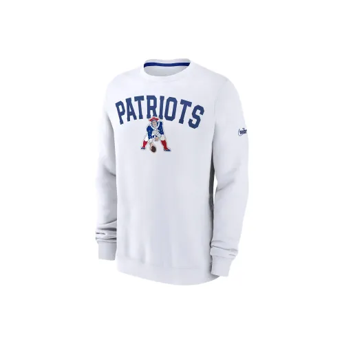Nike x NFL Коллаборация New England Patriots Athletic Команда Толстовка Мужской Белый