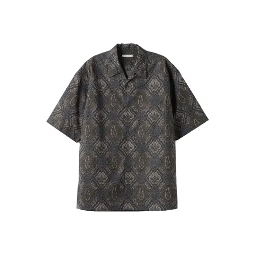 UNITED ARROWS Темно-серые мужские рубашки