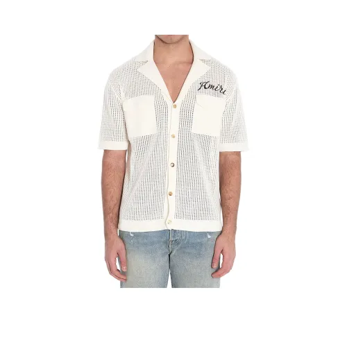 AMIRI Белые Мужские Рубашки