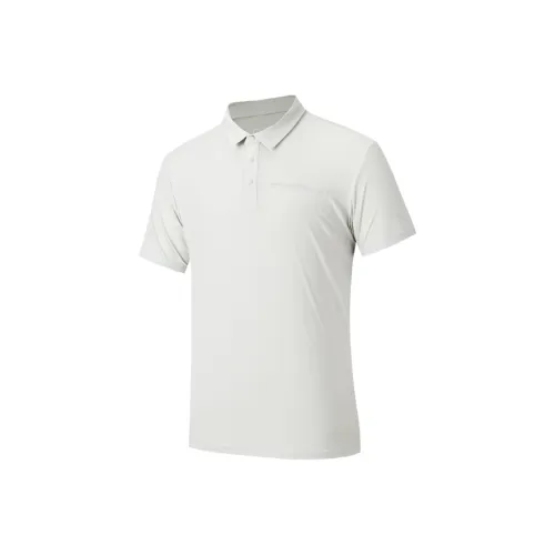 ANTA Variety Тренировки Коллекция Поло Мужской Светлый Песочный Серый