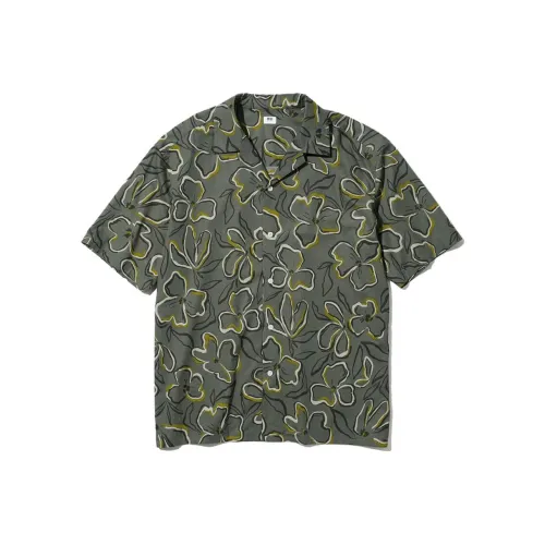 UNIQLO Оливковые Мужские Рубашки