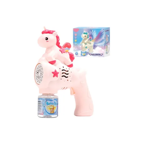SNAEN Rainbow Unicorn Пистолет для пузырей ручной полностью автоматический электрический игрушка для пузырей