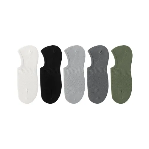 ZEROIN No Show Носки Унисекс 5 пар