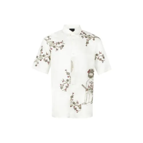 EMPORIO ARMANI Рубашка Мужская Белая