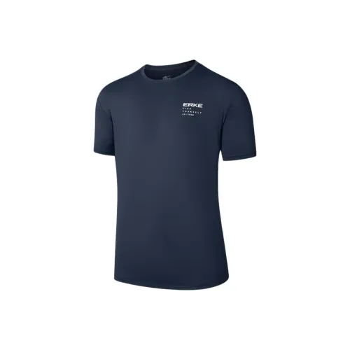 Erke Variety Training Collection T Рубашка Мужская Обсидиановый Синий