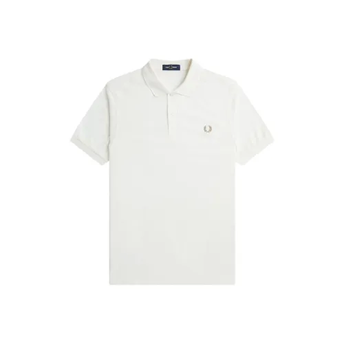 FRED PERRY Белая Мужская Поло
