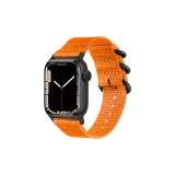 [Трёхкольцевая пряжка Dian] Апельсин-Чёрная пряжка