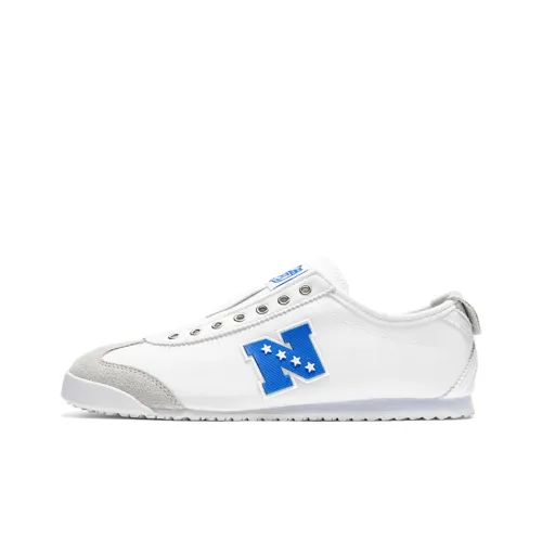 NFL Тренировки Свет Low Топ Кроссовки для скейтбординга Унисекс Белый Синий