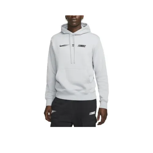 nike Sportswear Стандартный Issue Толстовка Мужской Wolf Gray