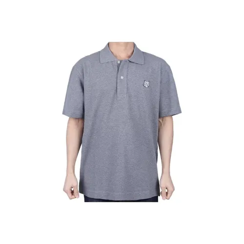 Maison Kitsune Polo Мужское Серое