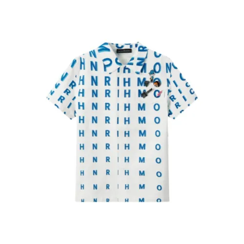 JOHN RICHMOND SS25 Рубашка Мужская Натуральный Белый