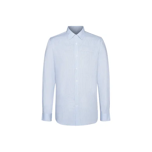 Satchi Небесно-голубой Мужские Рубашки
