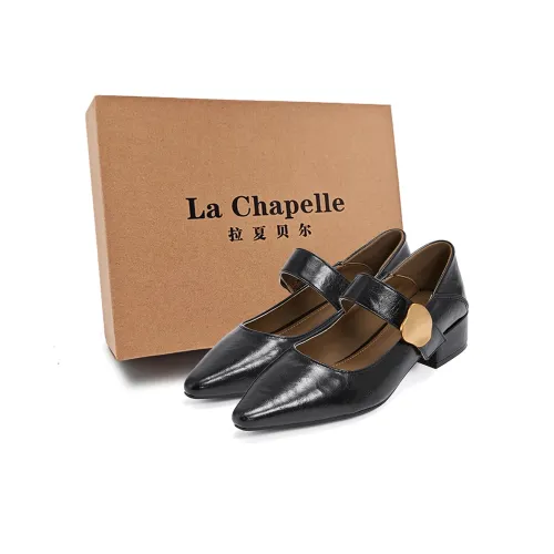La Chapelle Туфли Мэри Джейн Черные Женские