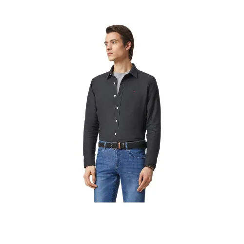 DANIEL HECHTER Рубашка Мужская Черная