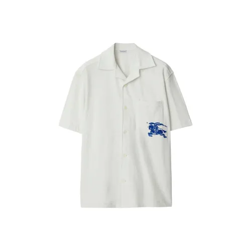 Burberry SS24 Рубашка Мужская Белая