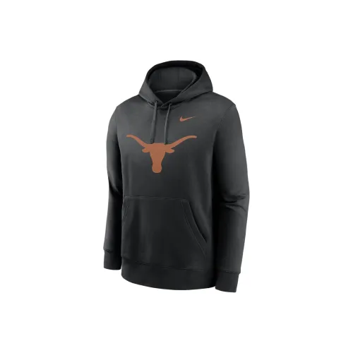 nike Texas Longhorn Золотой Shift Вечнозеленый Клуб Толстовка Мужской Черный