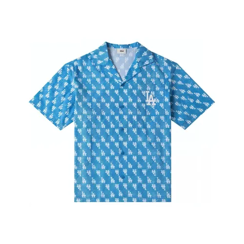 MLB Vintage Los Angeles Dodgers SS24 Рубашка Унисекс Blue