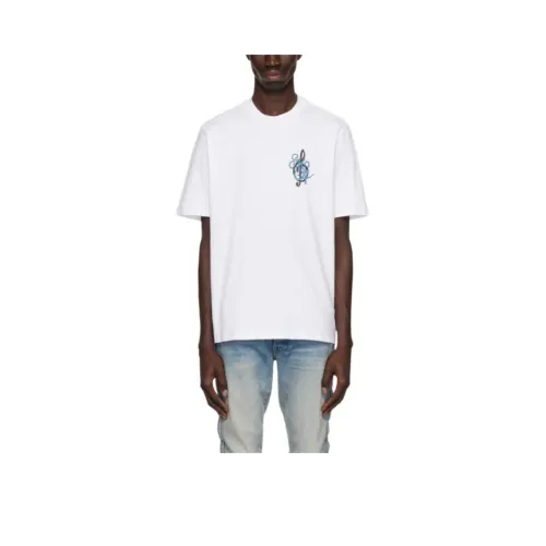 AMIRI Белая Мужская T-Рубашка