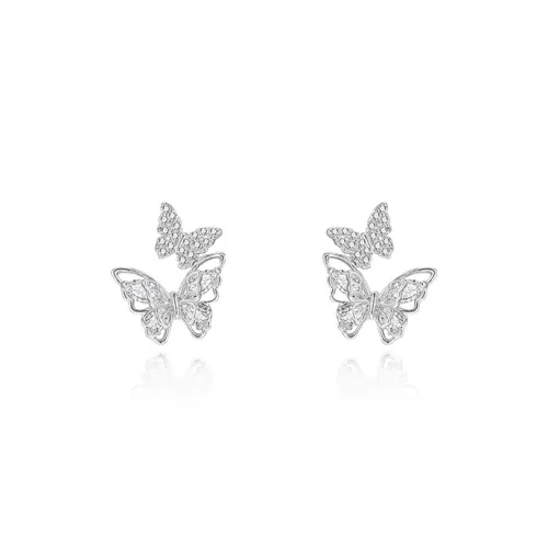 NICERURU Copper Stud Earrings Women's NICERURU Медные серьги-гвоздики женские