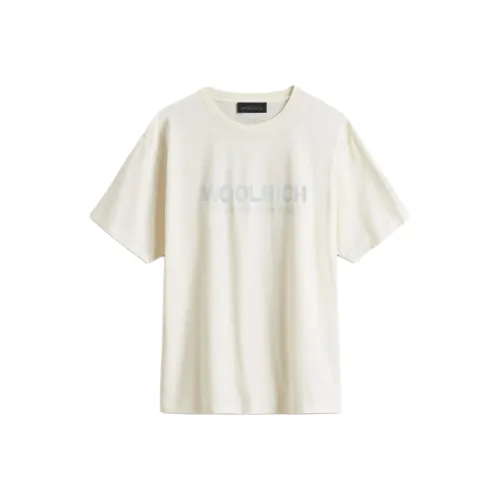 WOOLRICH SS25 T-Shirt Мужской Арктический Белый