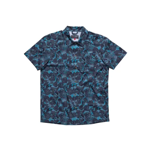 686 Blue Men's Shirts